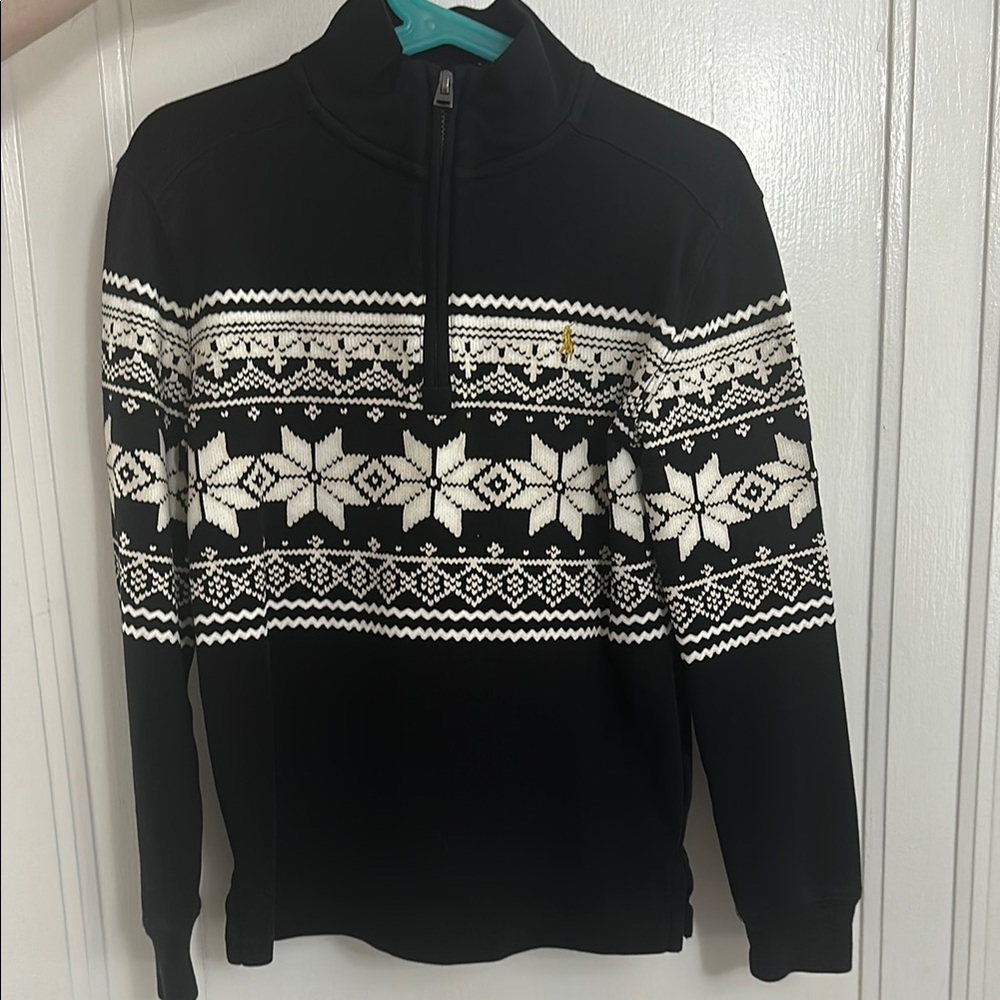 Boys Fair Isle Cotton Interlock Pullover